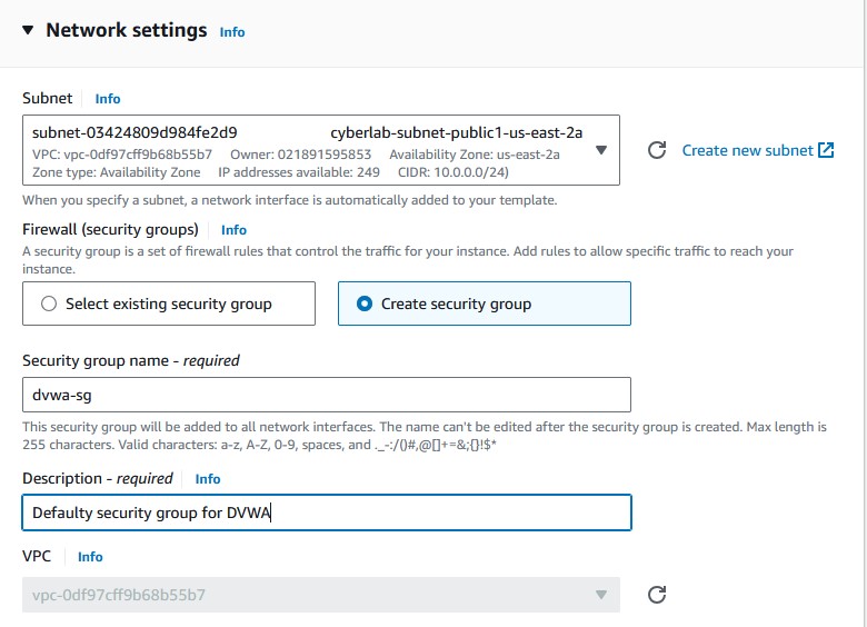 Configuring Networks and Security Groups