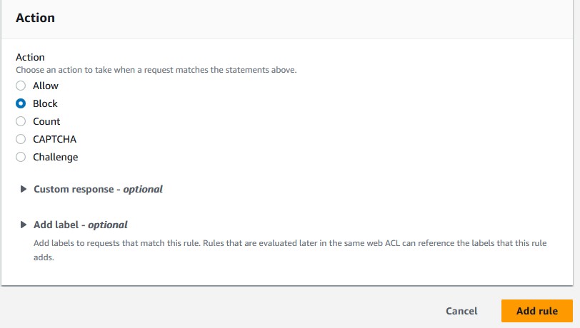 DDOS Header Size Limit Actions