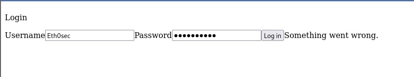 Log Action Broken Form